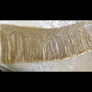 Macrame wall hanging